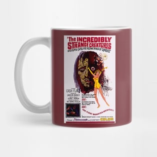 Classic Bad Movie Poster - Incredibly Strange Creatures Mug